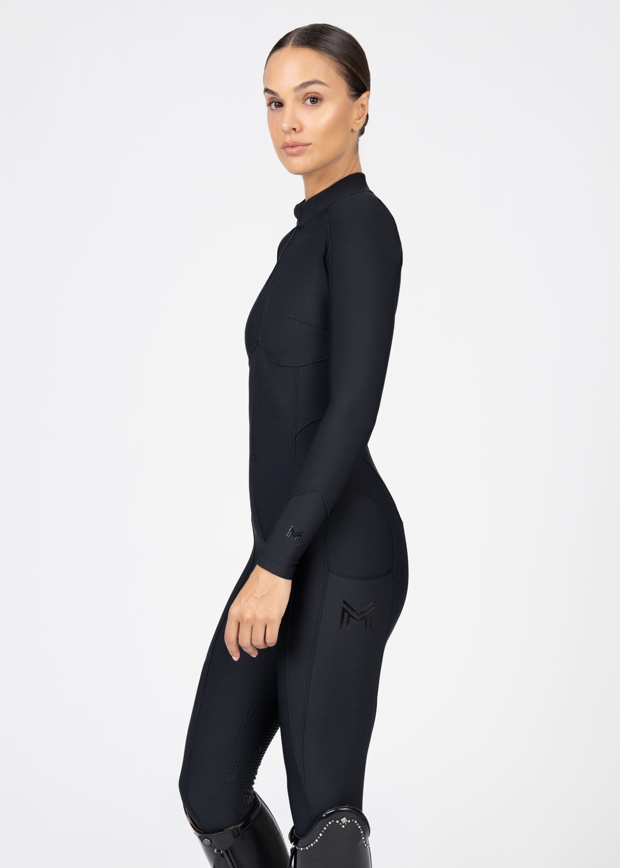 Maximilian Femme Riding Jumpsuit Black