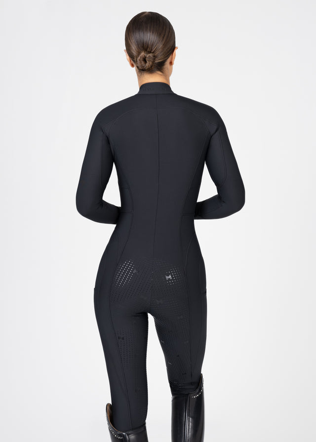 Maximilian Femme Riding Jumpsuit Black