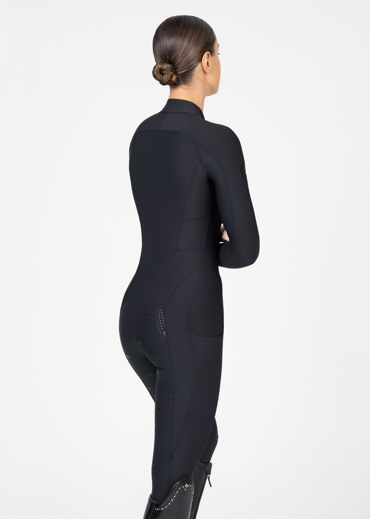 Maximilian Femme Riding Jumpsuit Black
