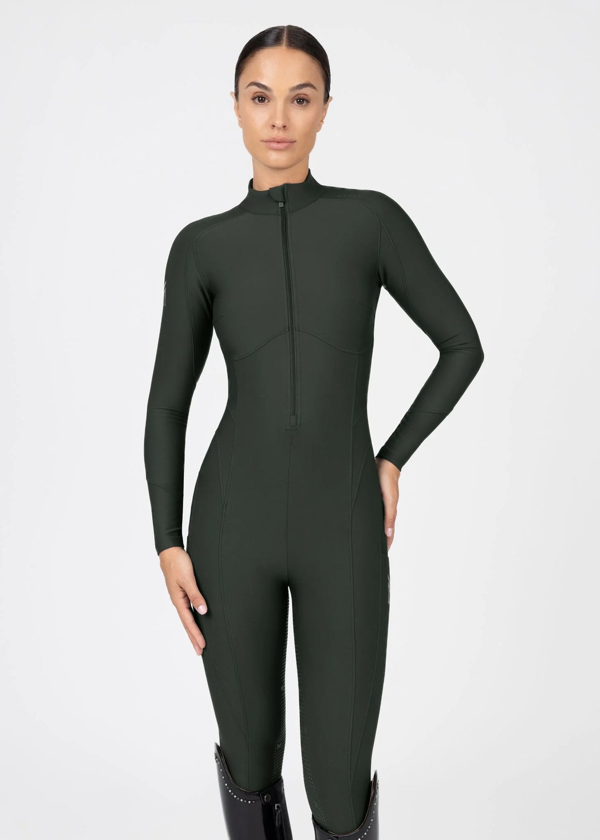 Maximilian Femme Riding Jumpsuit Hunter Green