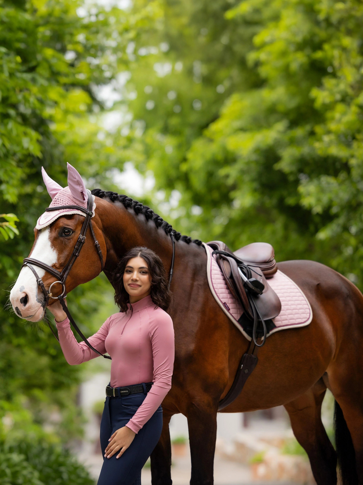 LeMieux Halle Lightweight Base Layer Peony