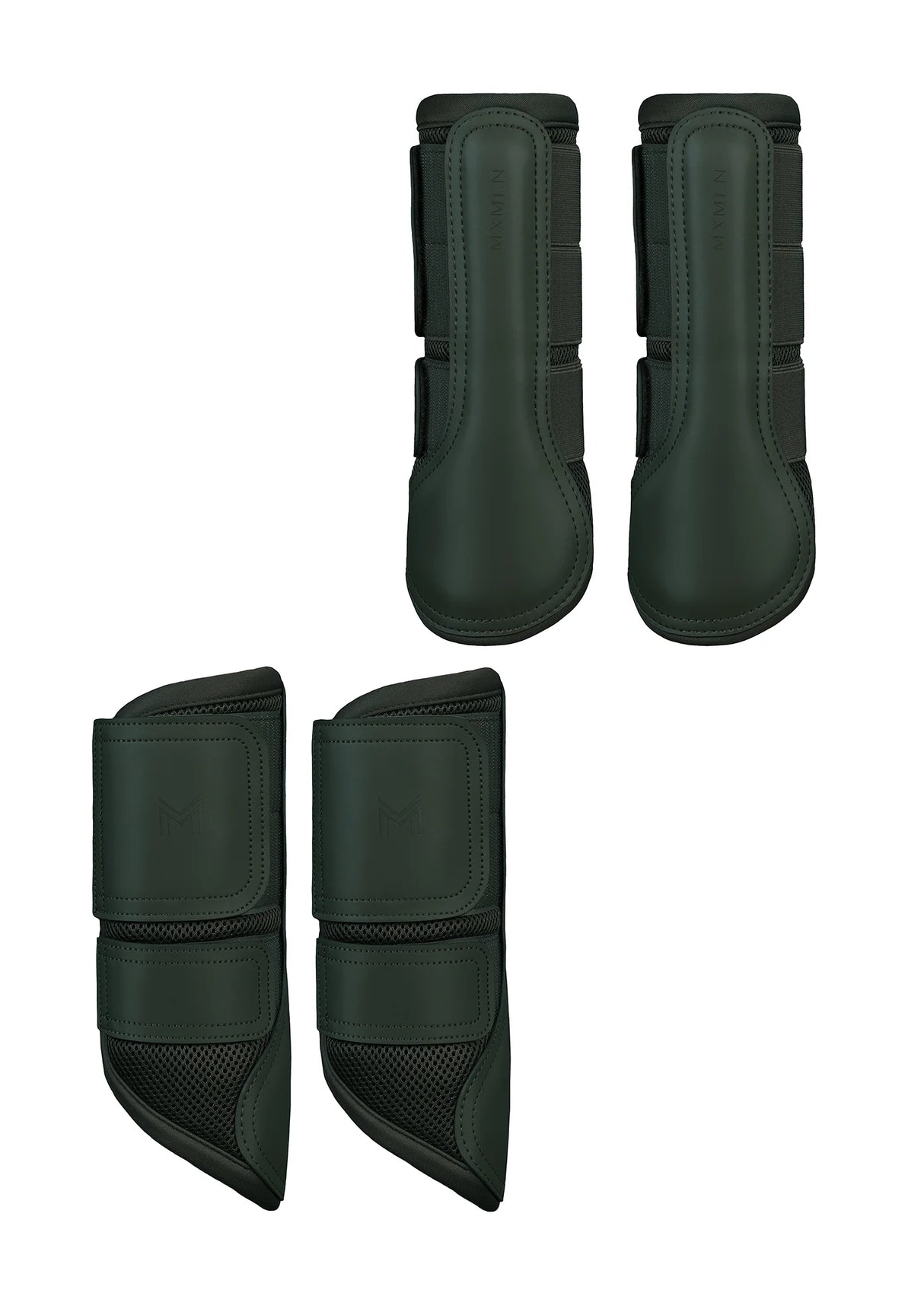 Maximilian Ego Brushing Boots Hunter Green 4-Pack