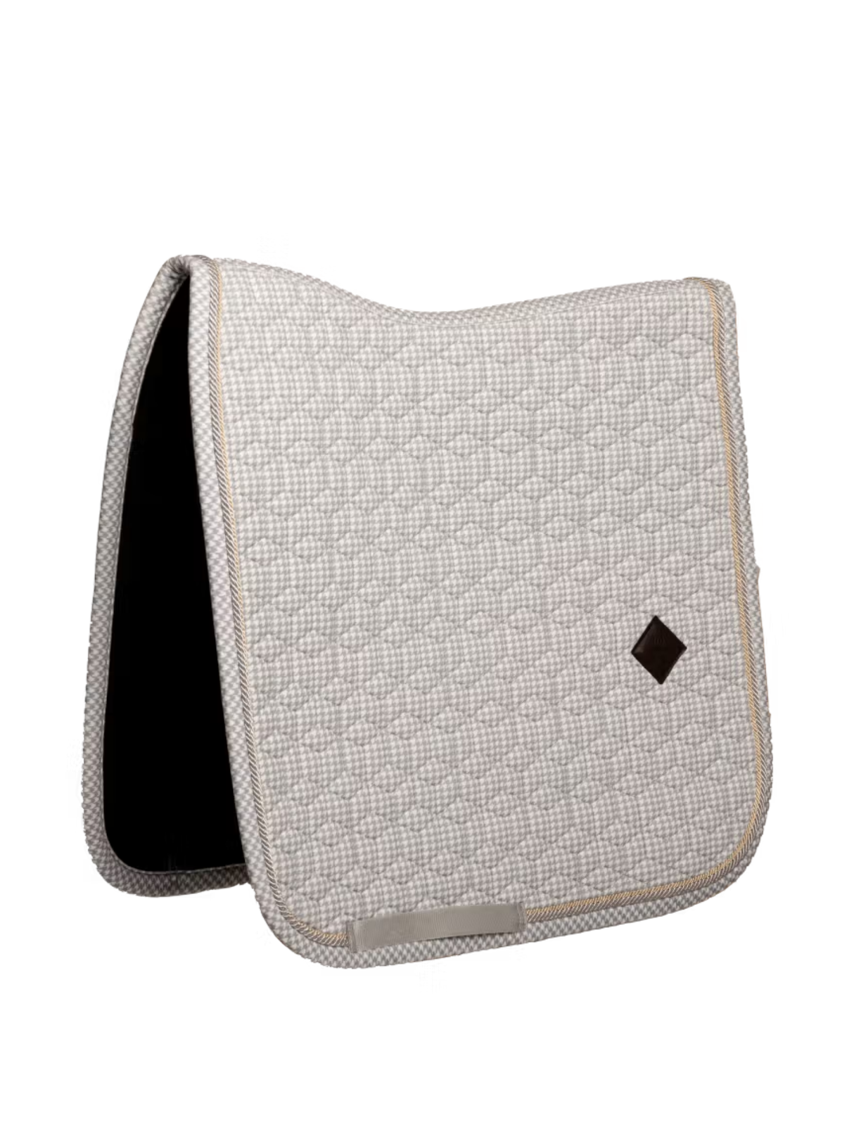 Kentucky Velvet Printing Dressage Saddle Pad Grey/White