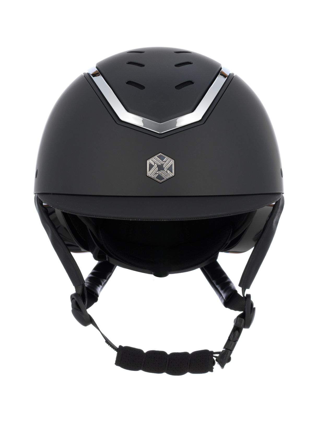 Charles Owen Kylo Helmet Black Matte/Silver