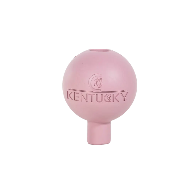 Kentucky Horsewear Rubber Ball Lead & Wall Protection Old Rose