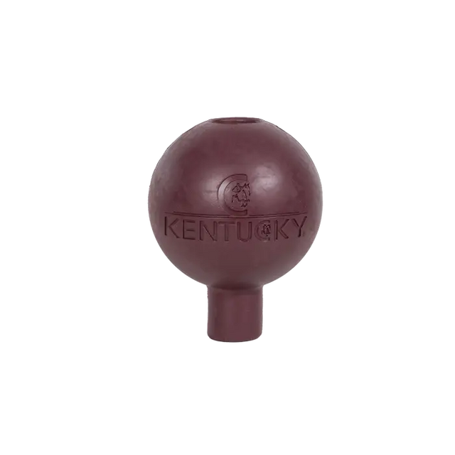Kentucky Horsewear Rubber Ball Lead & Wall Protection Bordeaux
