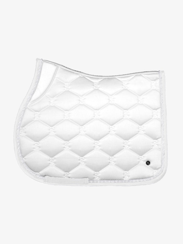 PS of Sweden Signature Jump Saddle Pad White