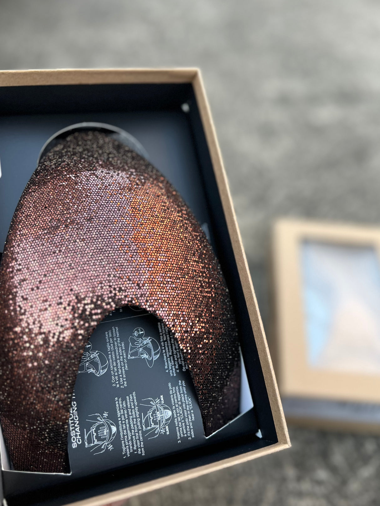 KEP Cromo 2.0 Front Insert Glitter Brown