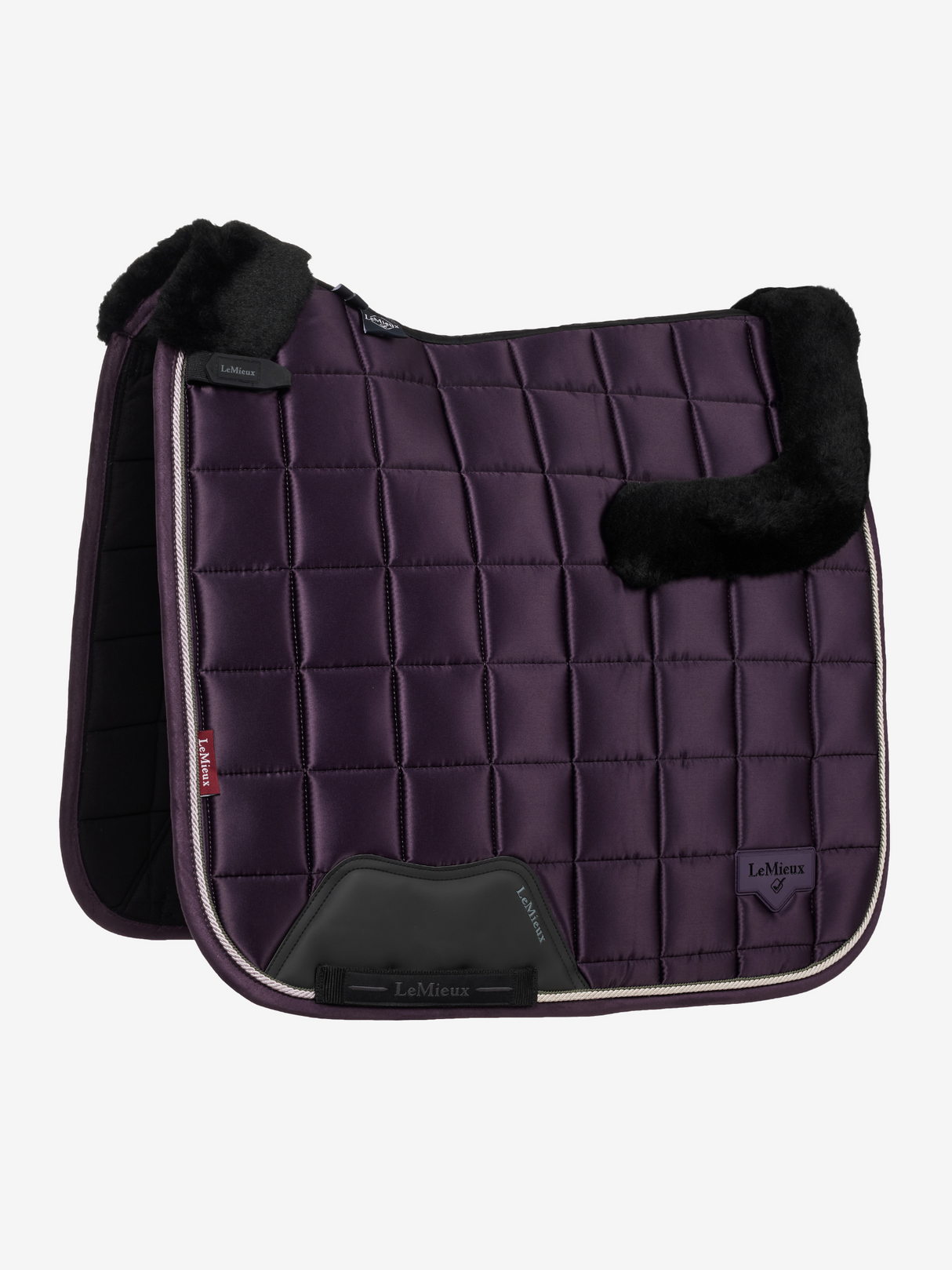 LeMieux Merino+ Loire Dressage Square Saddle Pad Juniper