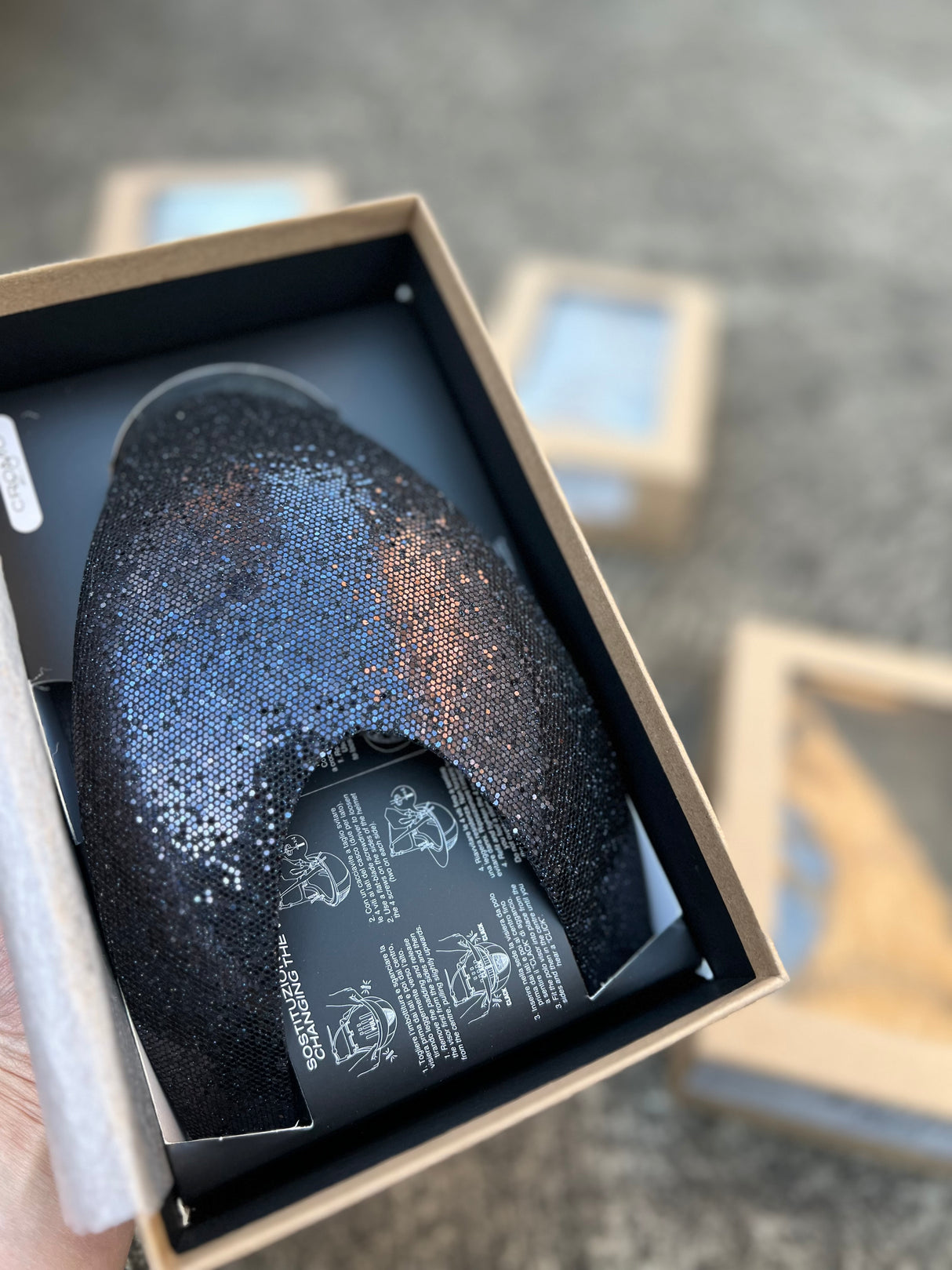 KEP Cromo 2.0 Front Insert Glitter Blue