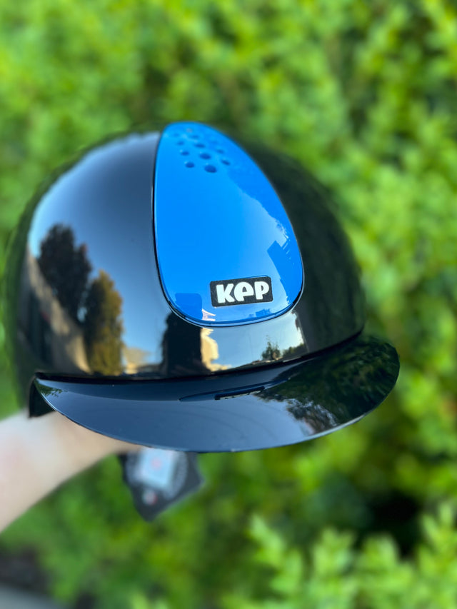 KEP KEPPY Helmet Polish Black/Blue