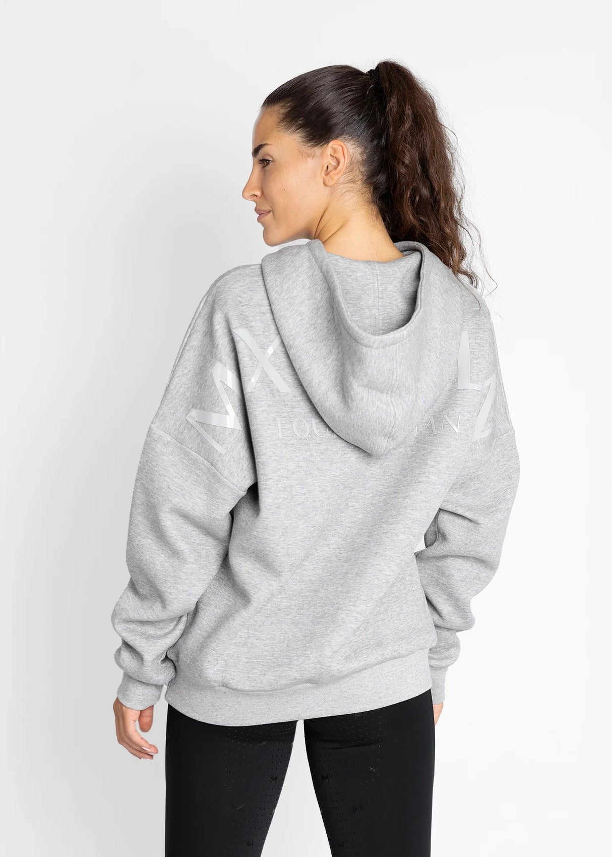 Maximilian Icon Oversized Hoodie Grey