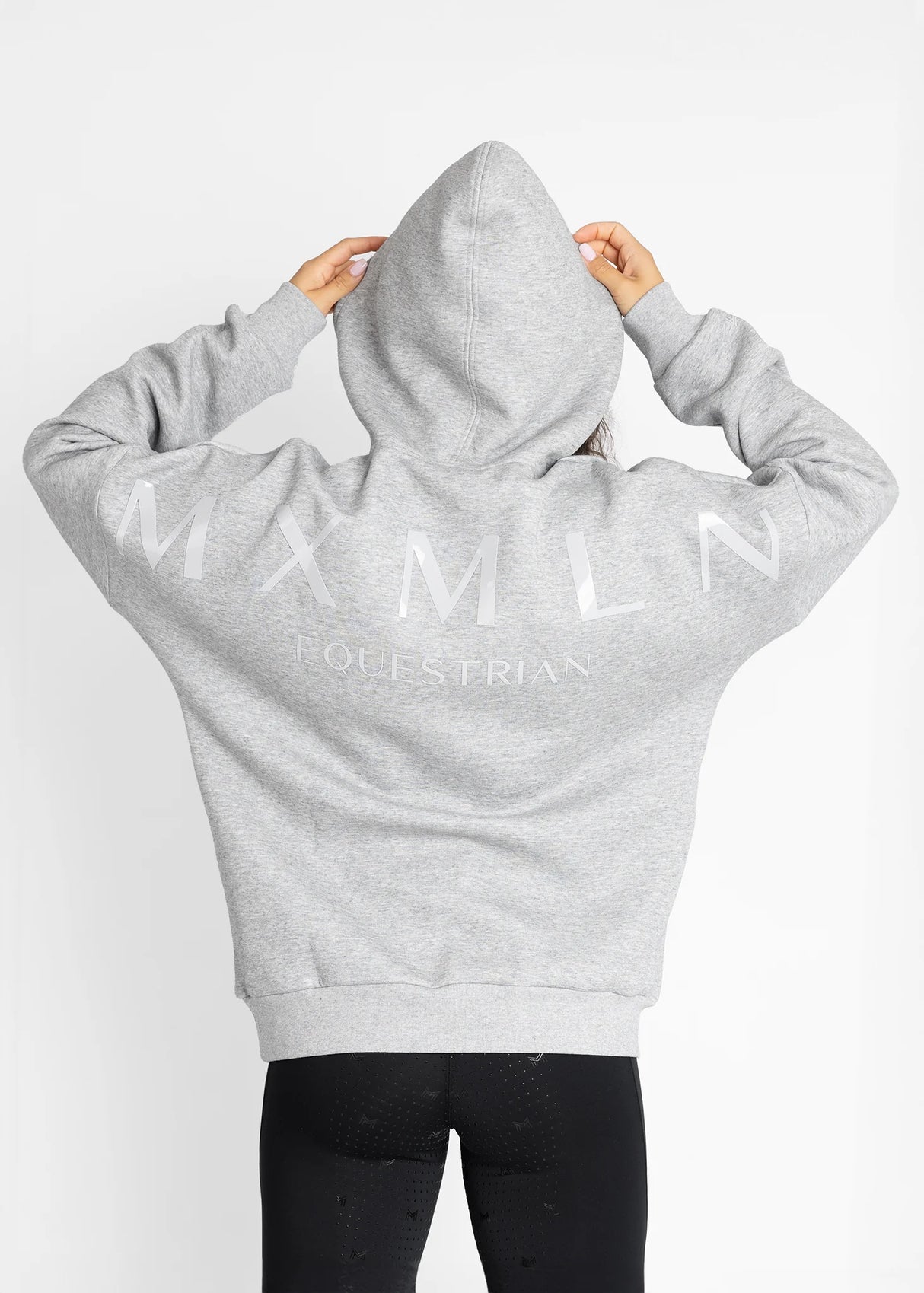 Maximilian Icon Oversized Hoodie Grey