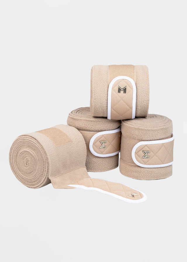 Maximilian Crew Bandages Beige