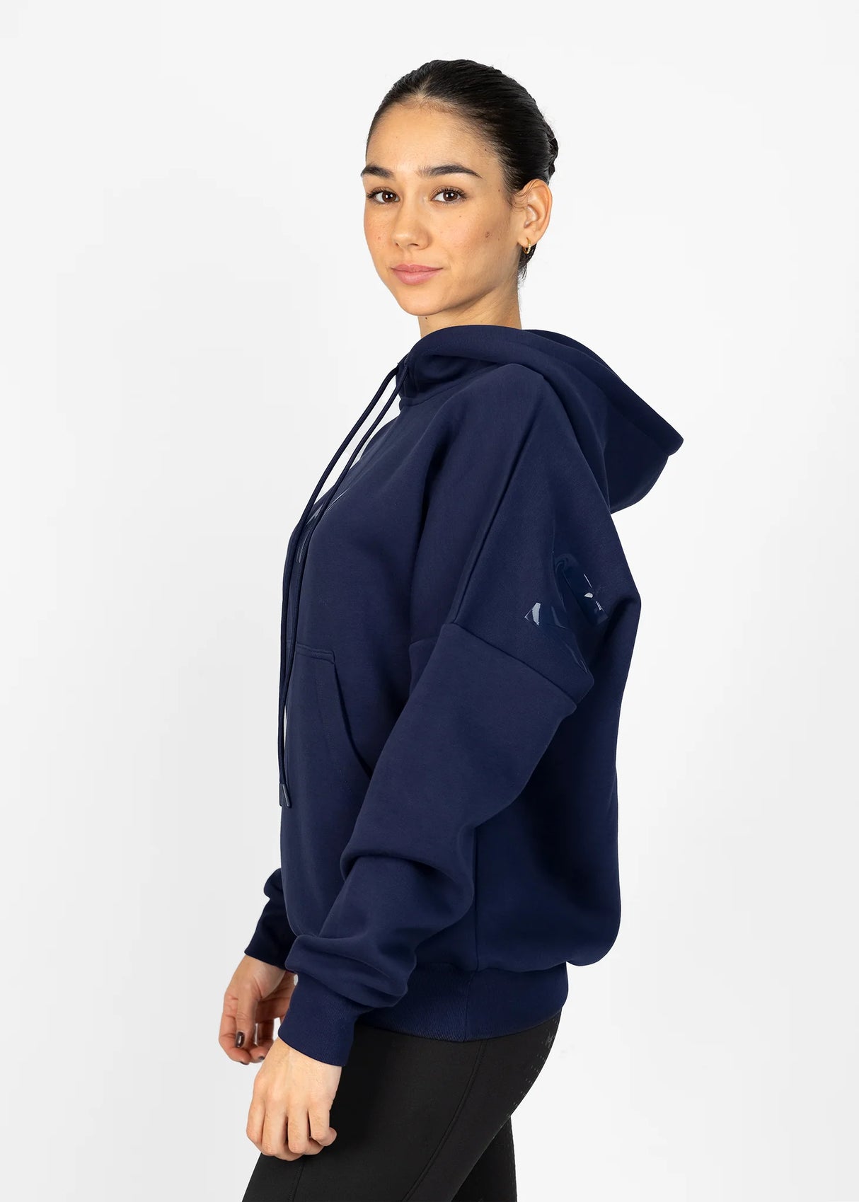 Maximilian Icon Oversized Hoodie Navy
