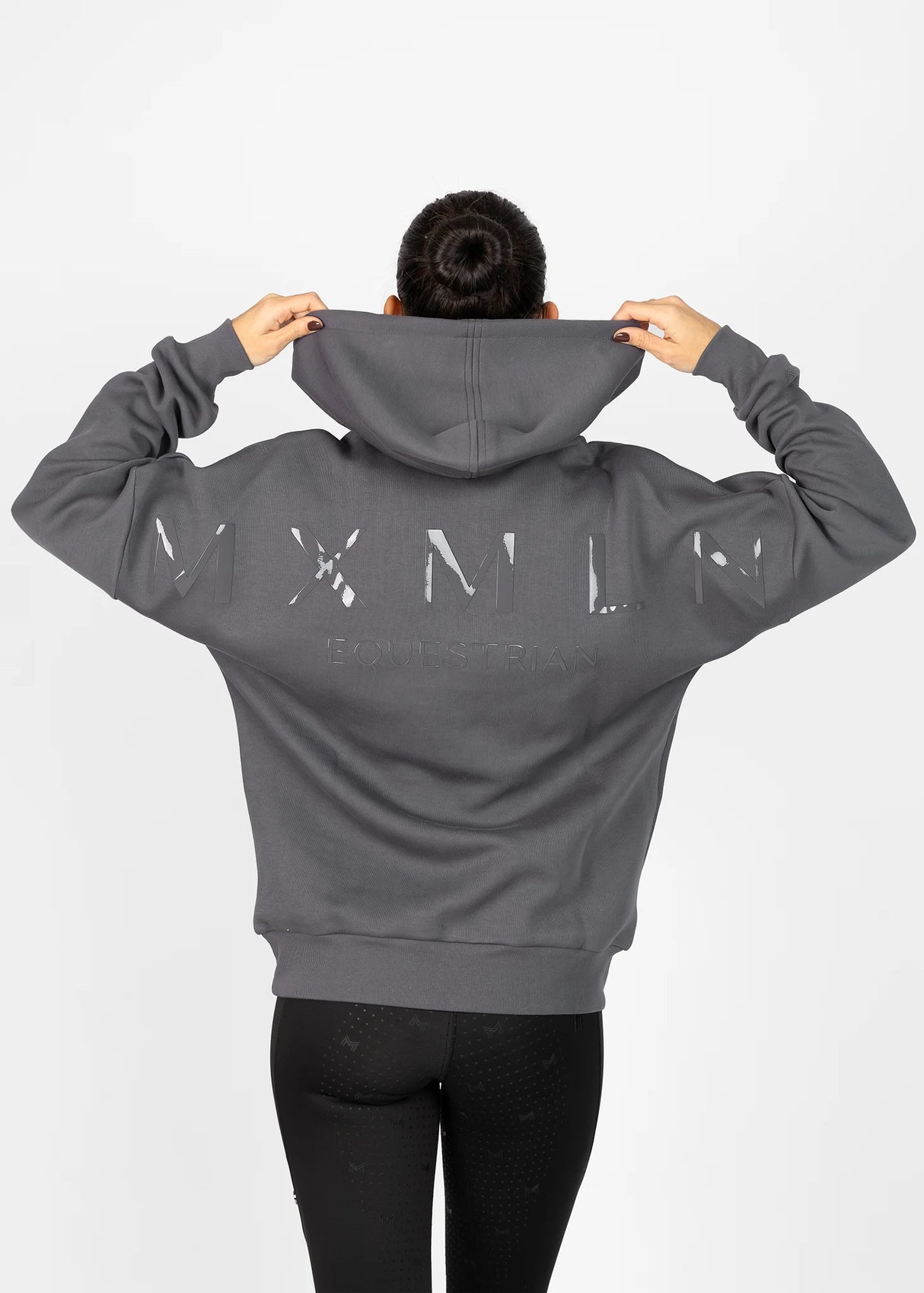 Maximilian Icon Oversized Hoodie Graphite