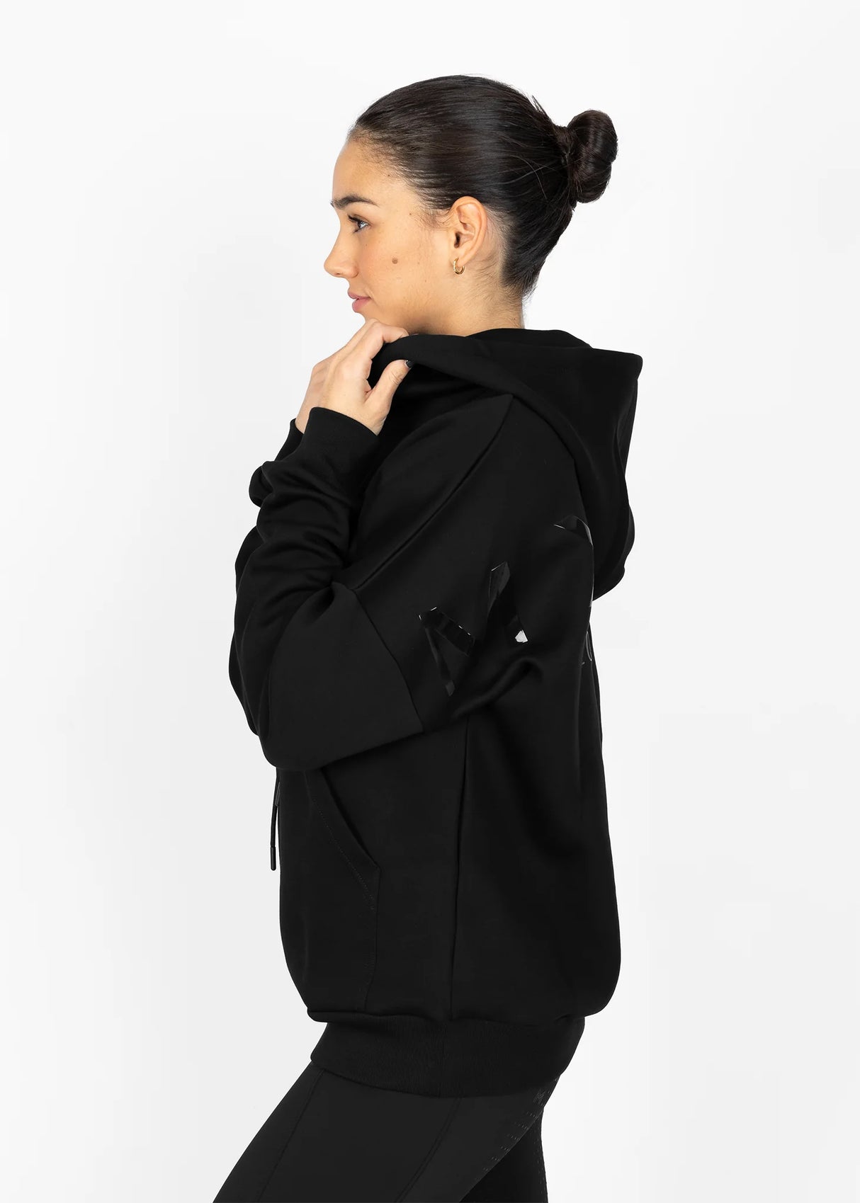 Maximilian Icon Oversized Hoodie Black