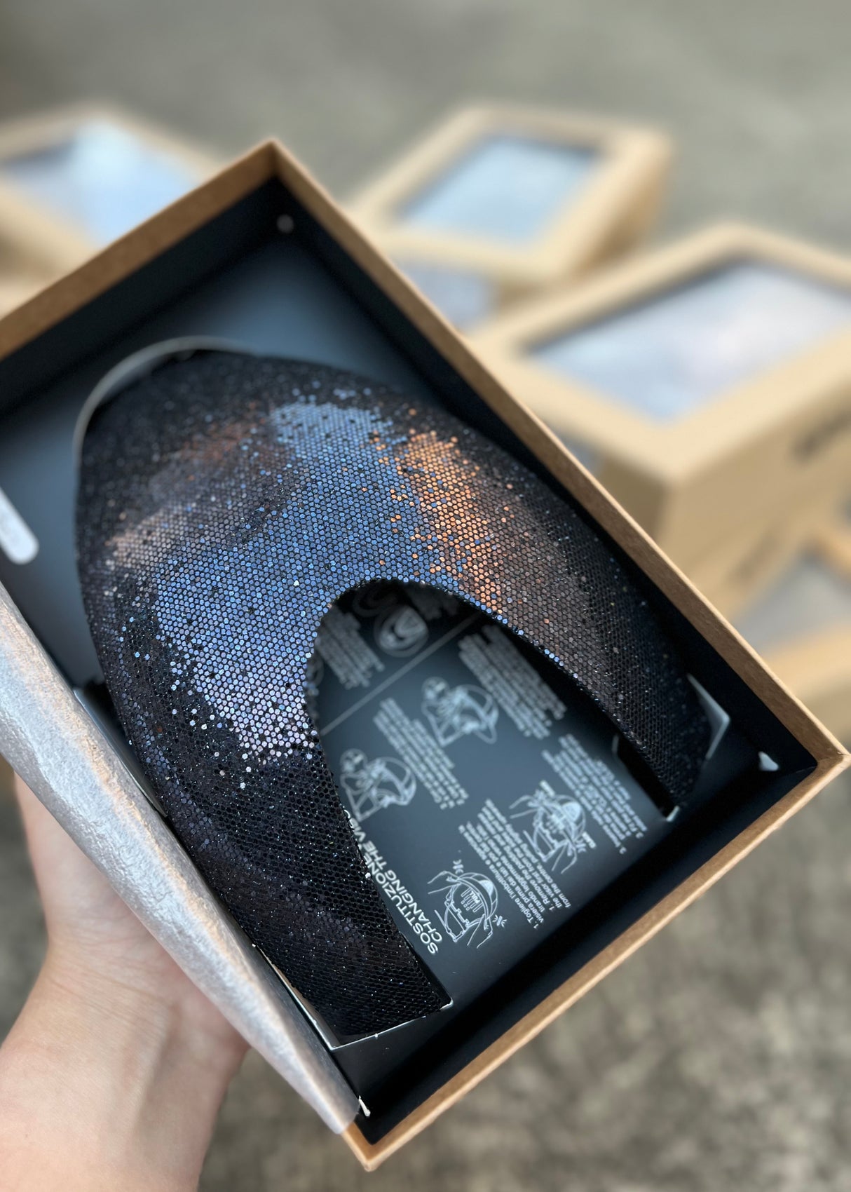 KEP Cromo 2.0 Front Insert Glitter Black