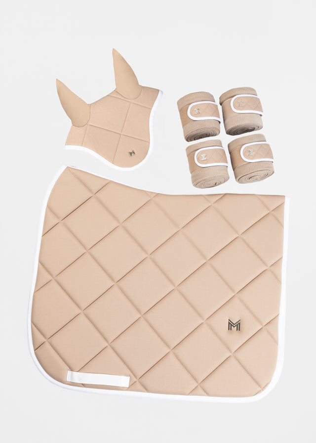 Maximilian Crew Dressage Saddle Pad Beige