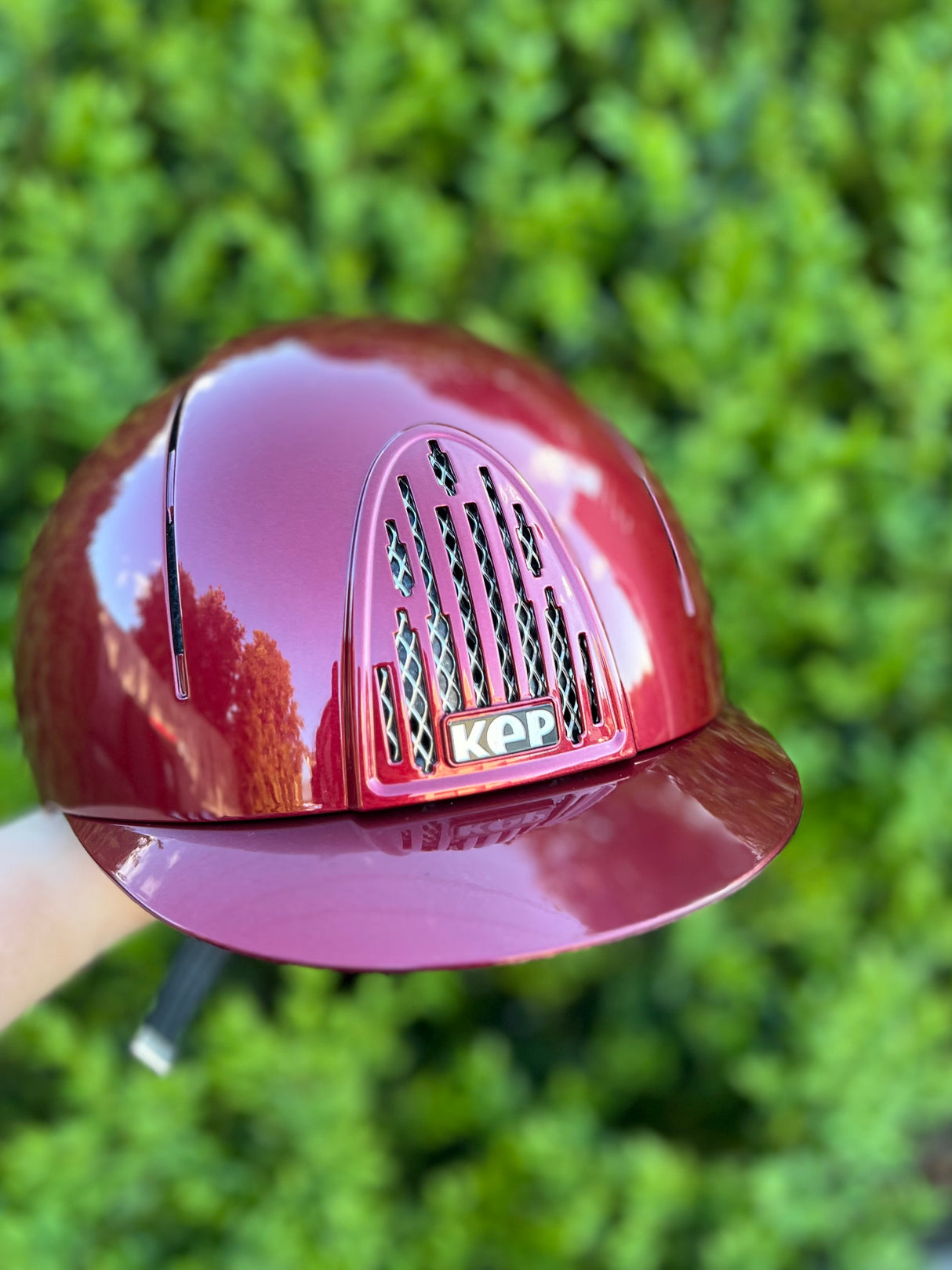 KEP Smart Helmet Polish Bordeaux