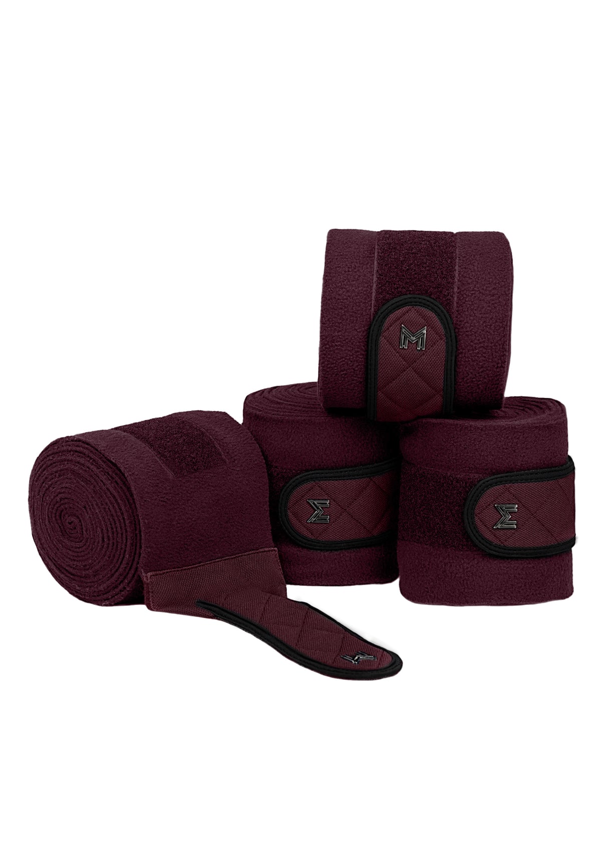 Maximilian Crew Bandages Burgundy