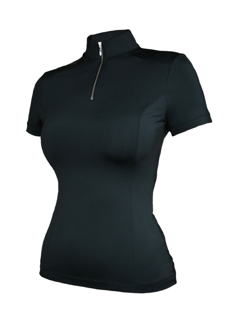 Equestrian Stockholm UV Protection Short-Sleeve Base Layer Black Edition