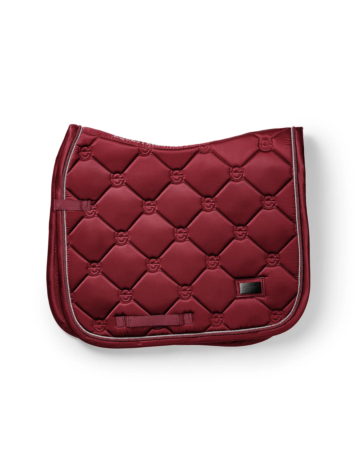 Equestrian Stockholm Dressage Saddle Pad Bordeaux