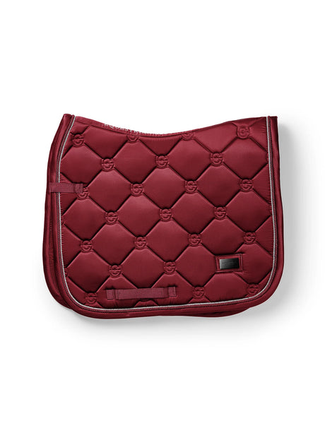 Equestrian Stockholm Dressage Saddle Pad Bordeaux