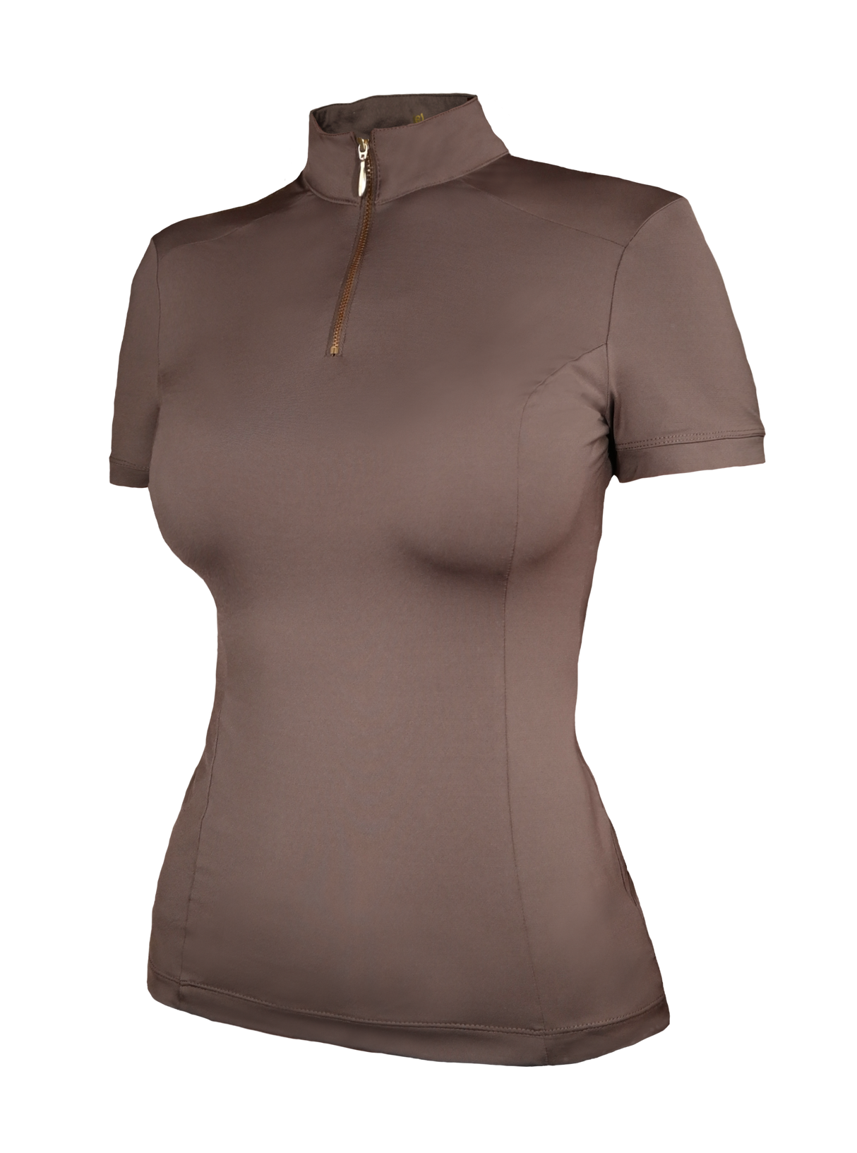 Equestrian Stockholm UV Protection Short-Sleeve Base Layer Champagne