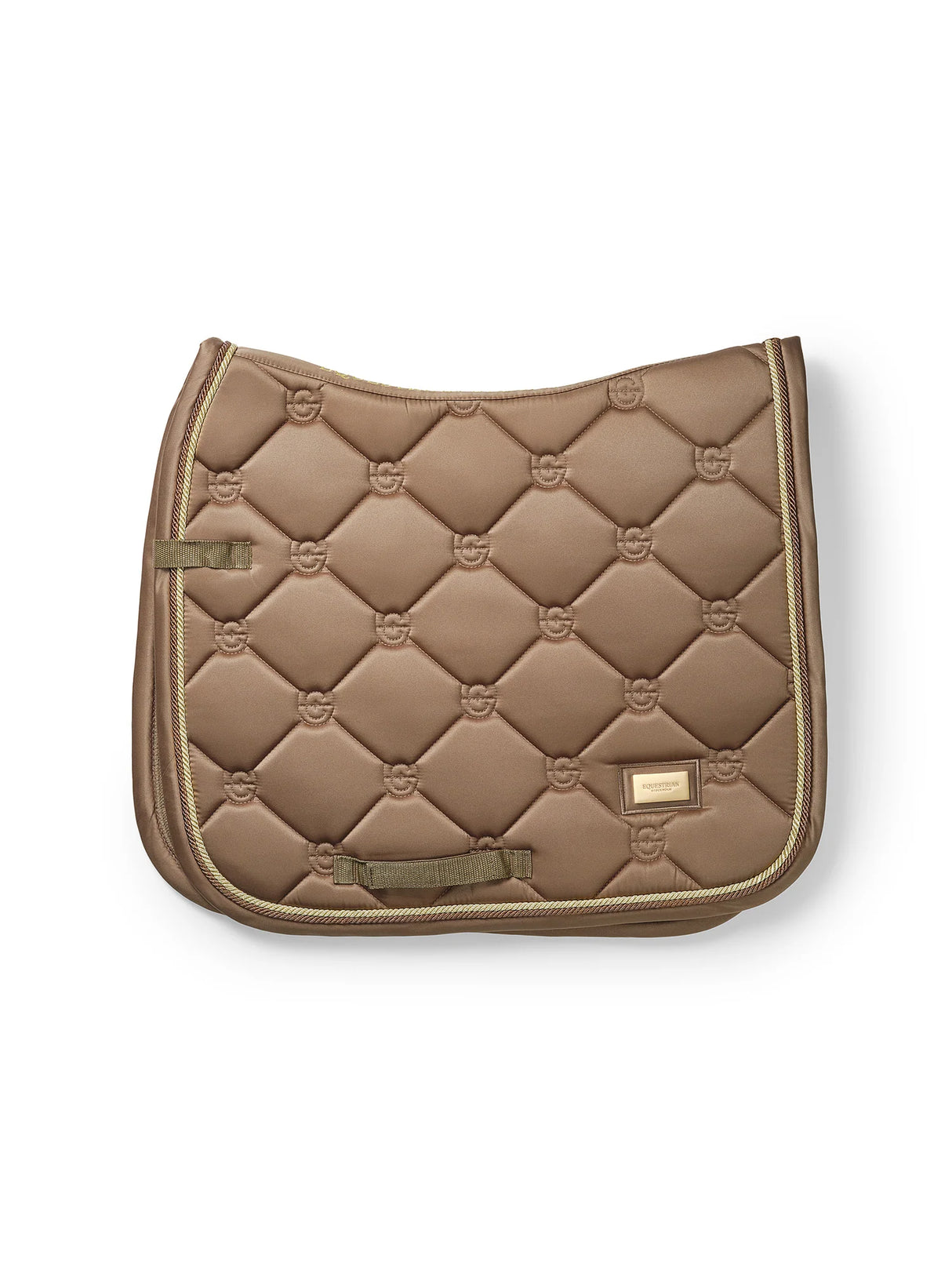 Equestrian Stockholm Dressage Saddle Pad Champagne