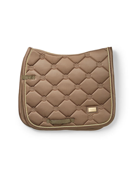 Equestrian Stockholm Dressage Saddle Pad Champagne