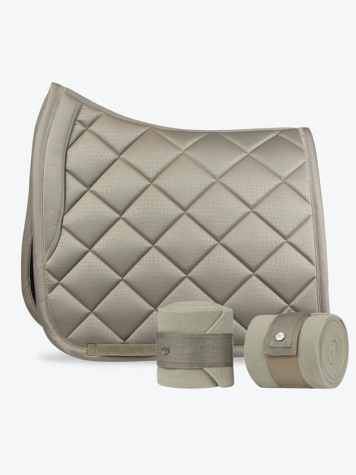 PS of Sweden Mamba Dressage Saddle Pad & Bandages Latte