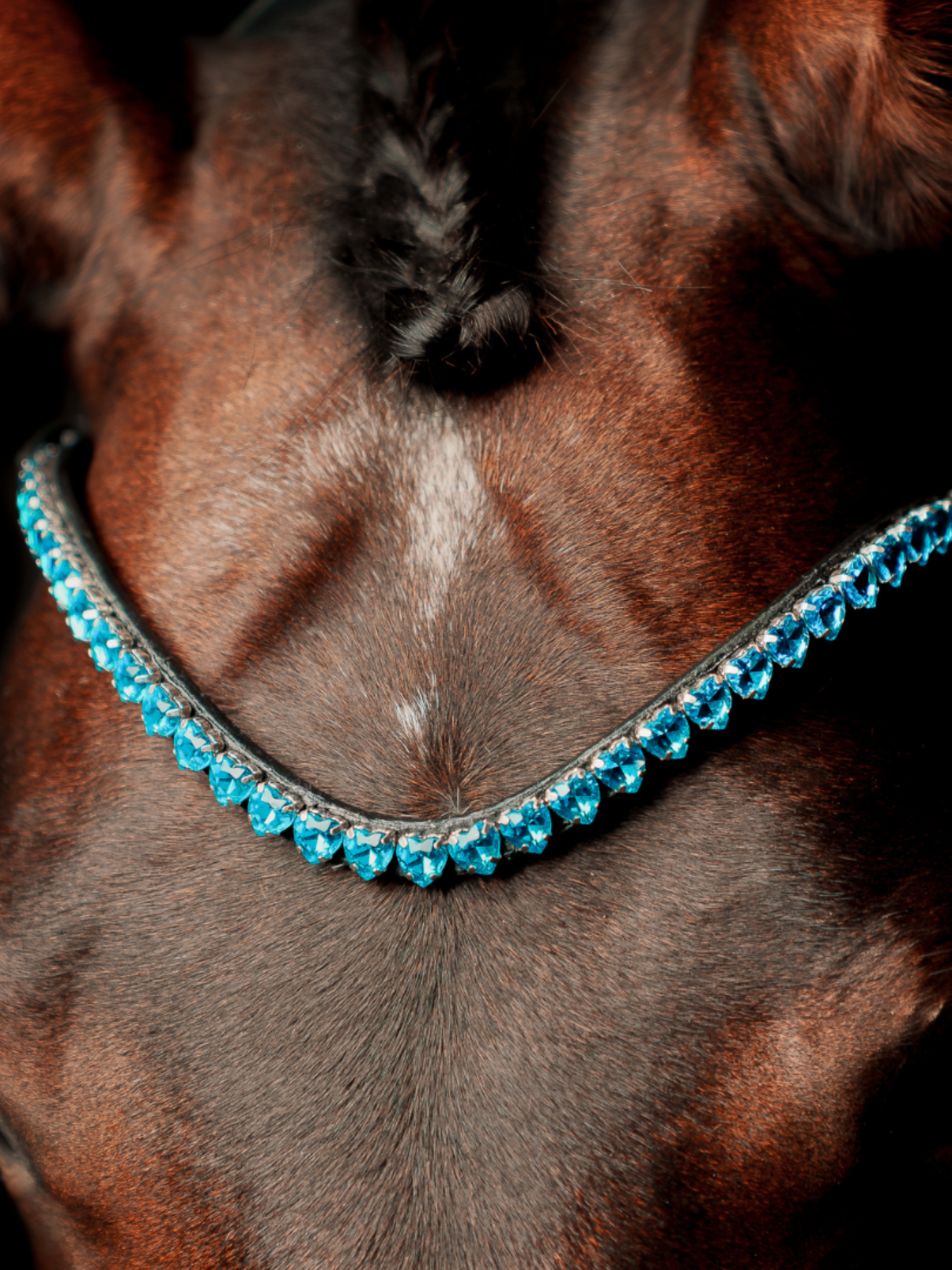 SD Design Je Táime Heart Browband Blue