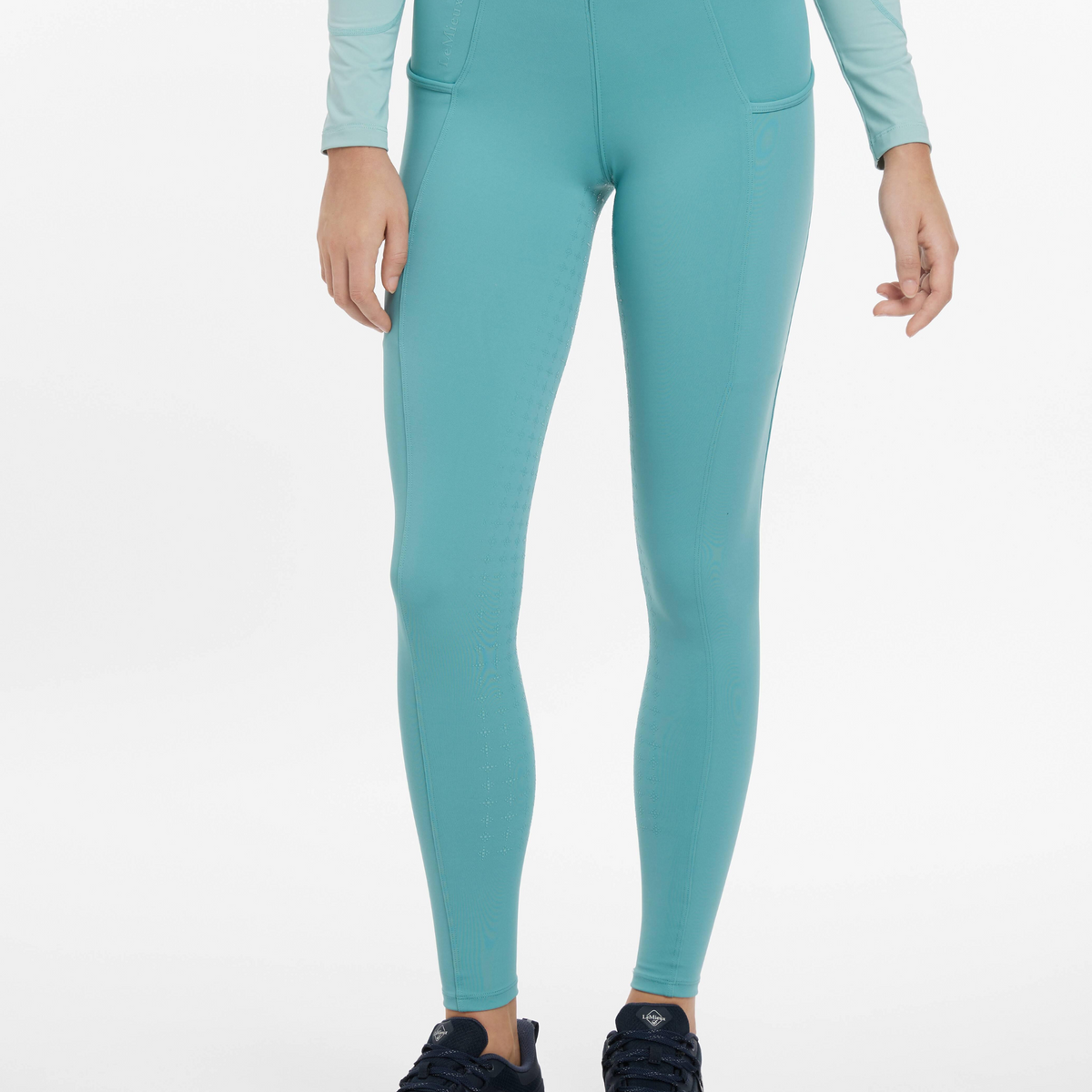 LeMieux Naomi Pull On Breeches Lagoon – Impulsion Elite Equine Wear