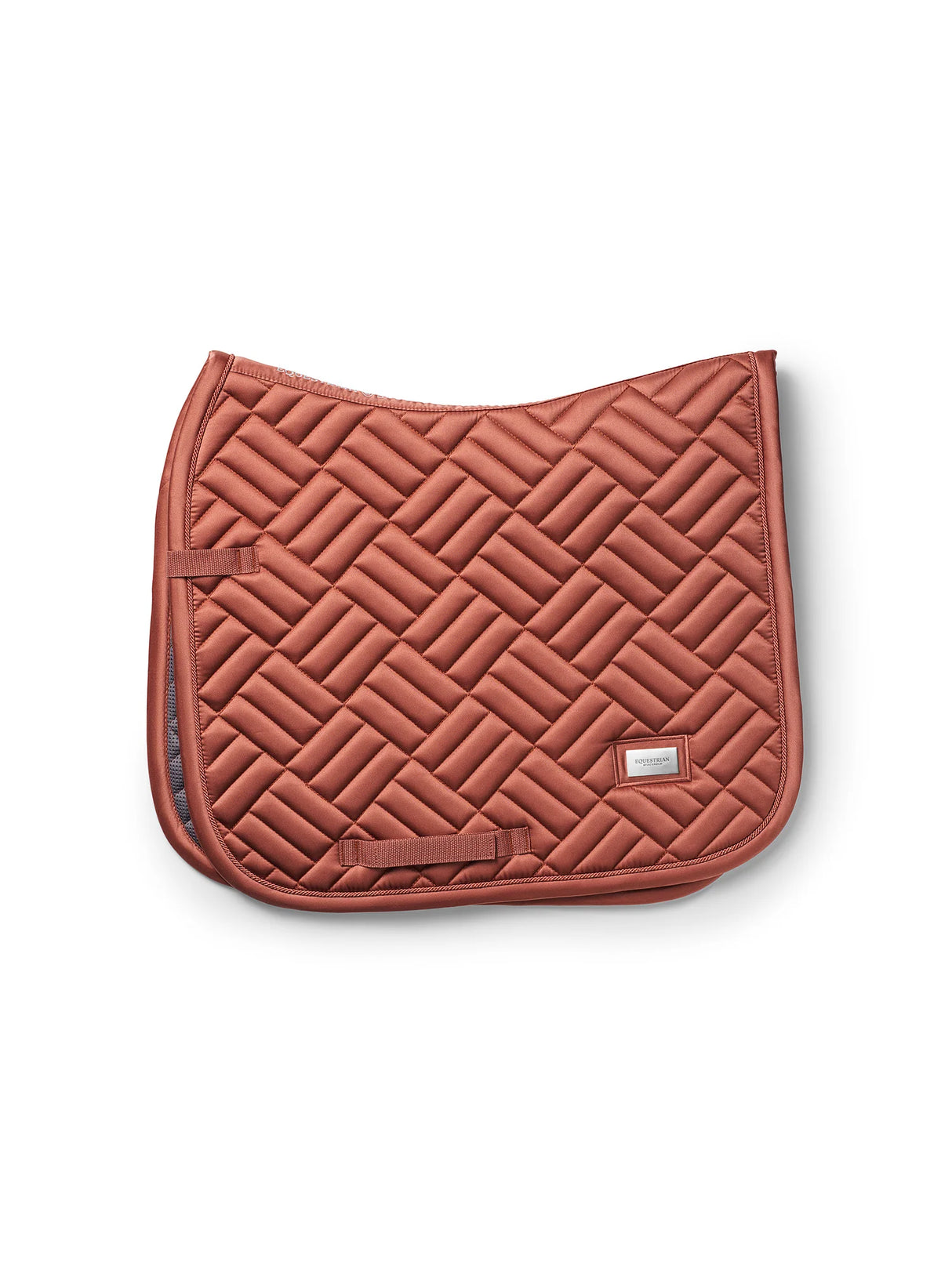 Equestrian Stockholm Dressage Saddle Pad Modern Coral