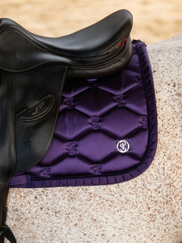 PS of Sweden Ruffle Jump Saddle Pad Eclipse Purple