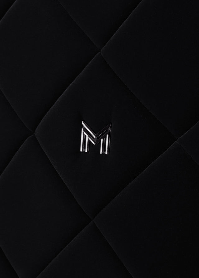 Maximilian Velvet Jump Saddle Pad Black