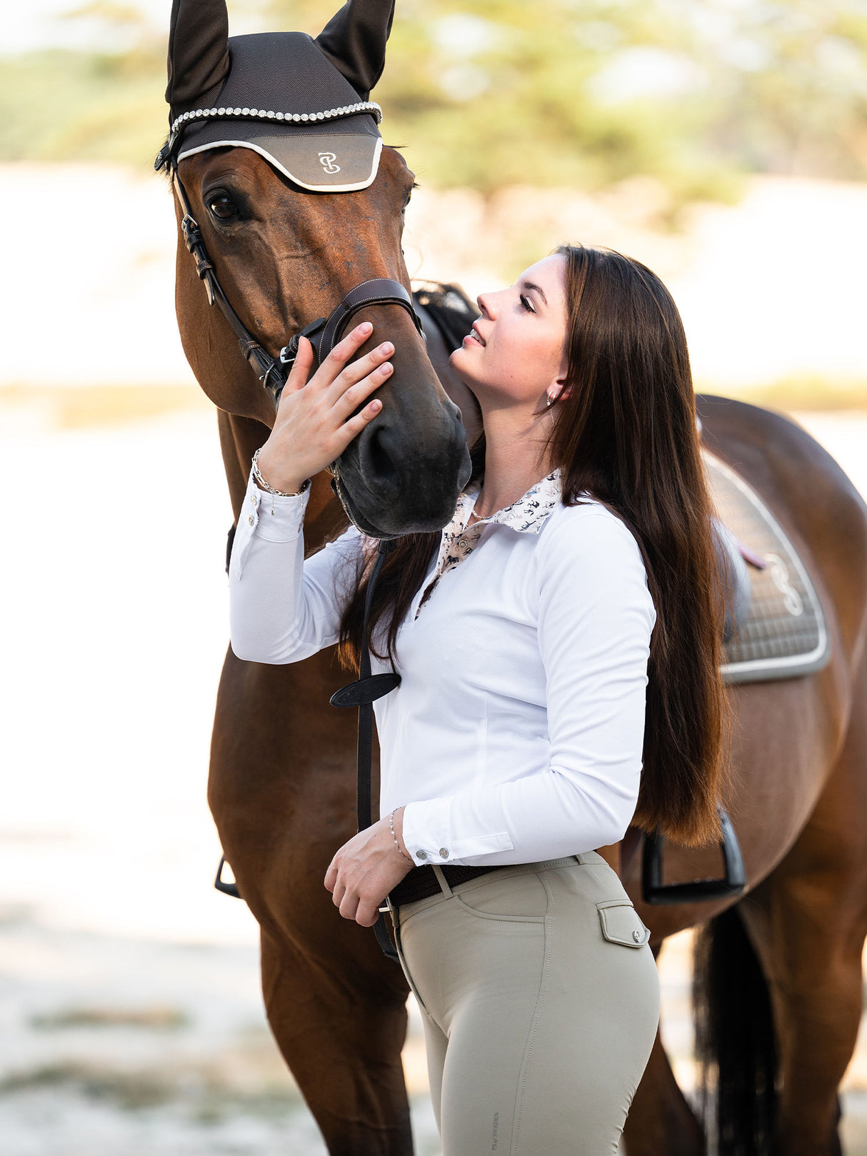 PS of Sweden Elite Ear Bonnet Misty Brown