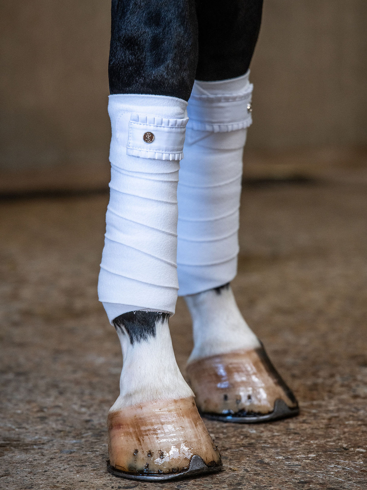 PS of Sweden Ruffle Bandages White