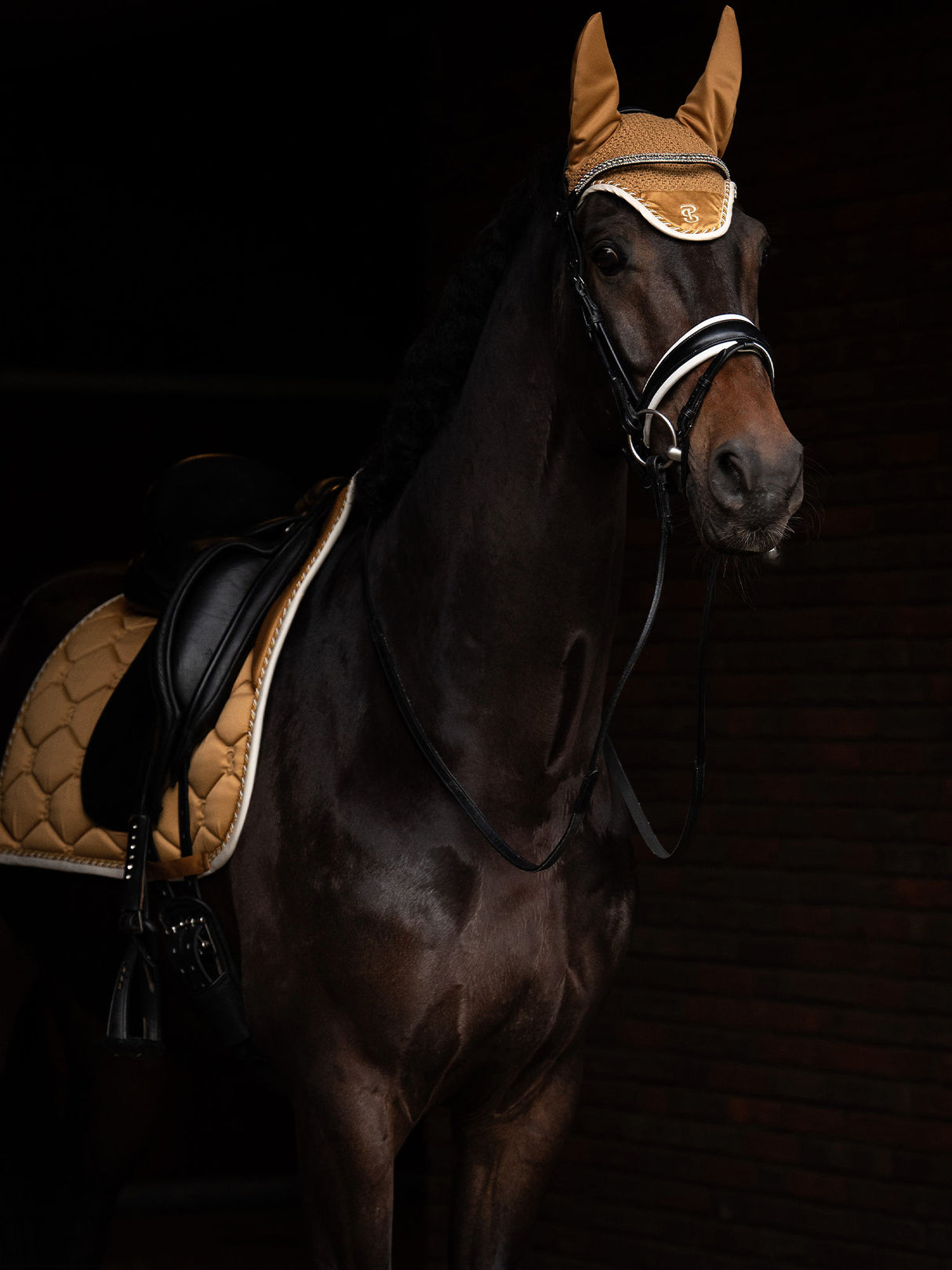PS of Sweden Signature Jump Saddle Pad Golden