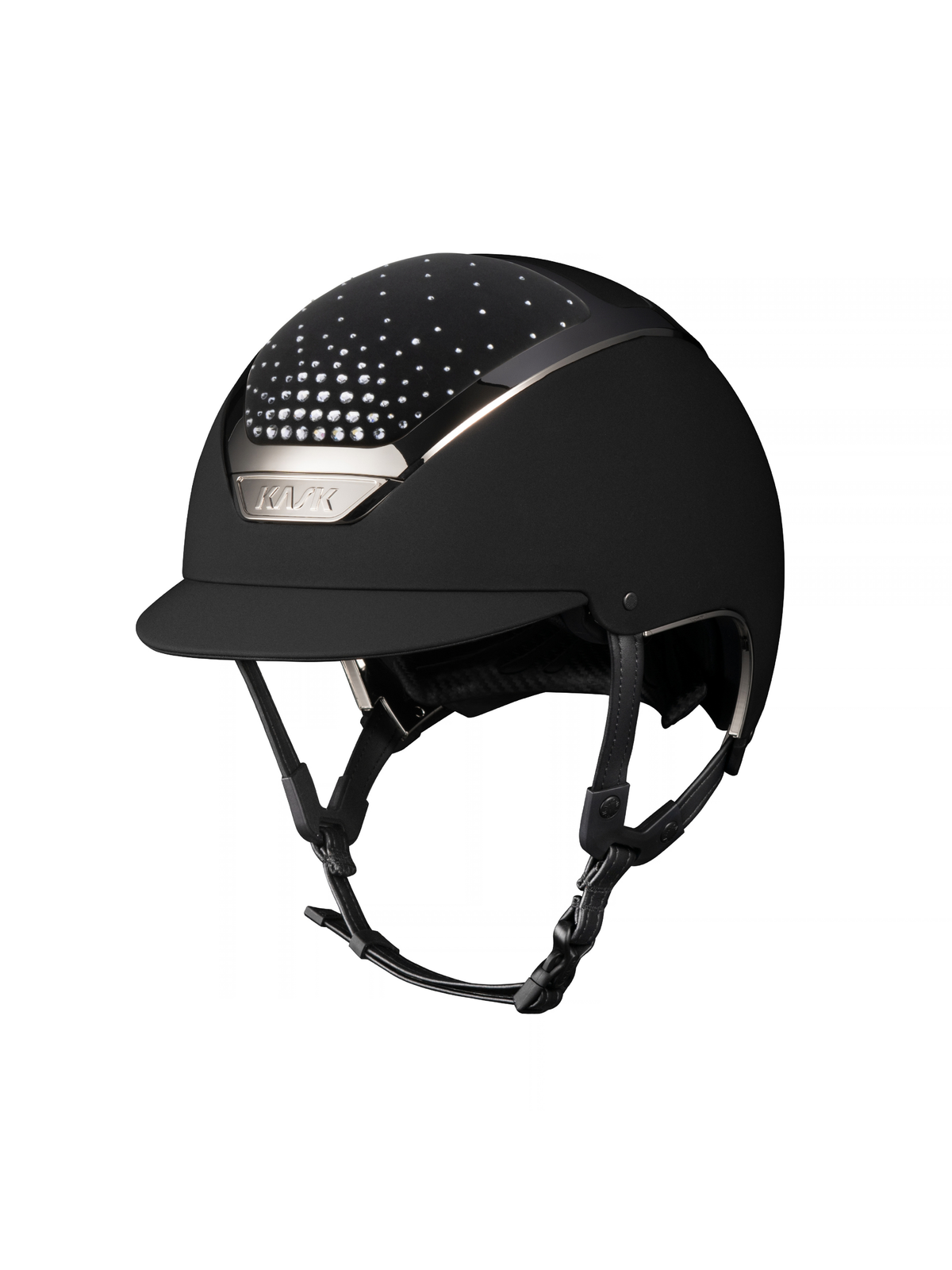 KASK Dogma Chrome Passage Helmet Black/Silver/Crystal Shade
