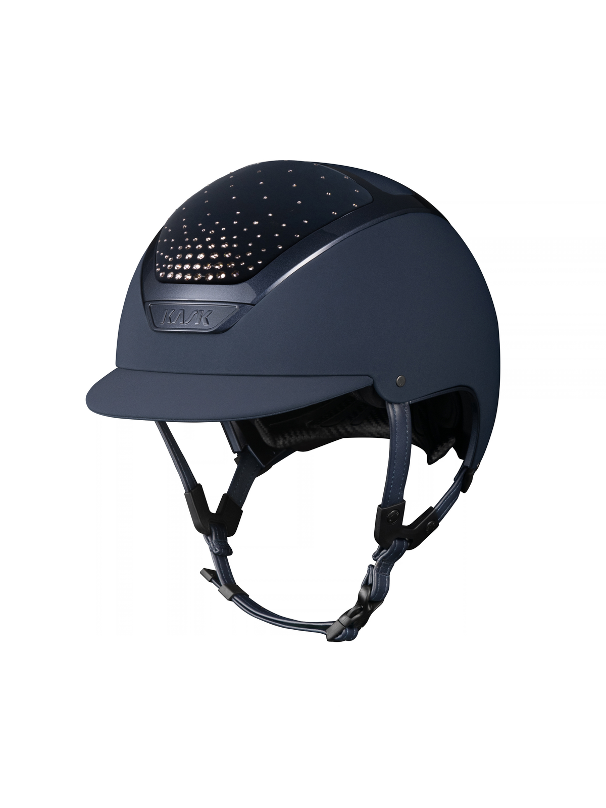 KASK Dogma Chrome Passage Helmet Navy/Vintage Rose
