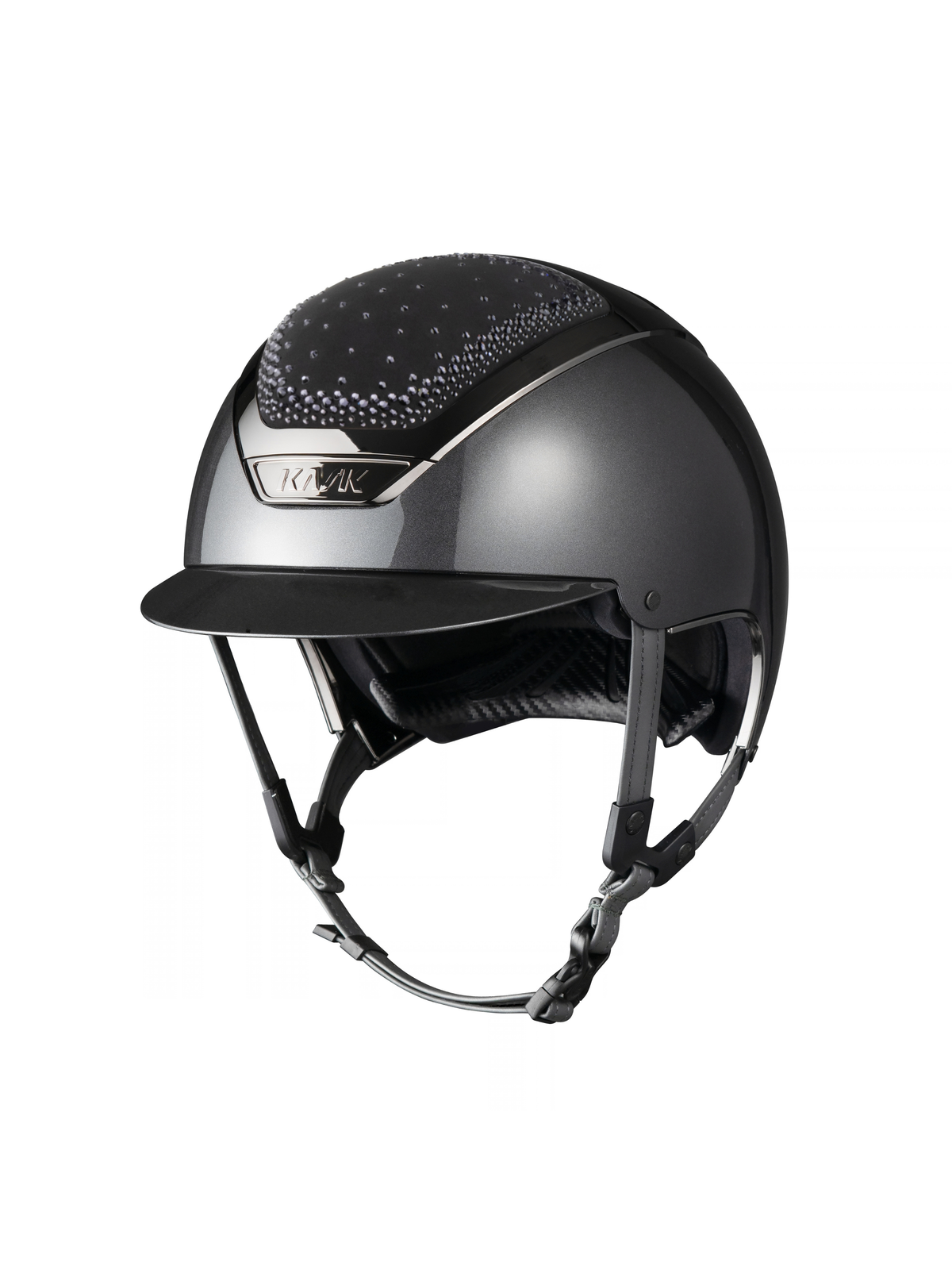 KASK Dogma Pure Shine In-Out Helmet Anthracite/Black Graphite