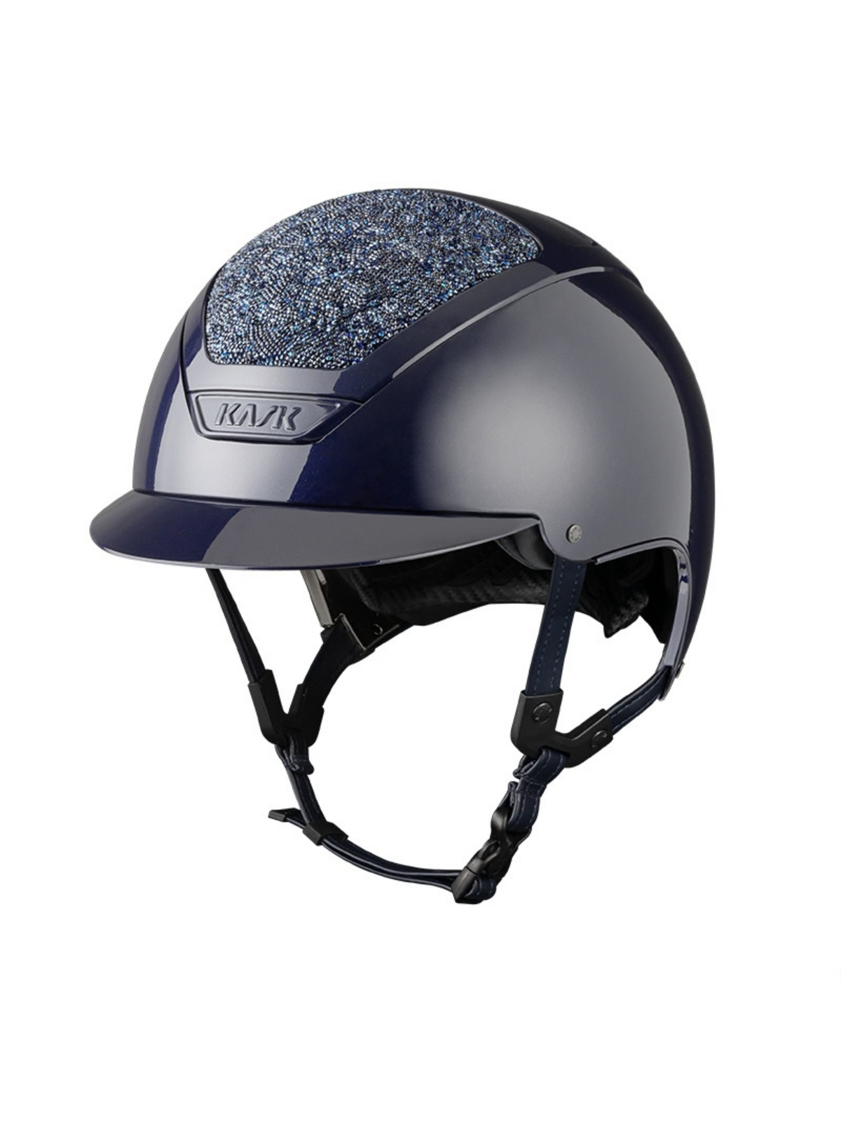 KASK Dogma Pure Shine Swarovski Midnight Mixture Helmet Atlantic Blue/Abisso