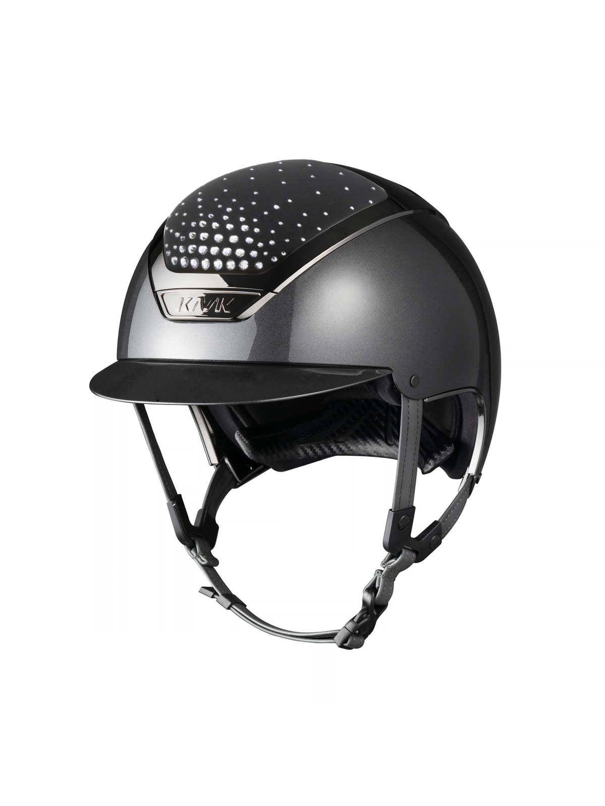 KASK Dogma Shine Passage Helmet Anthracite/Crystal Shade