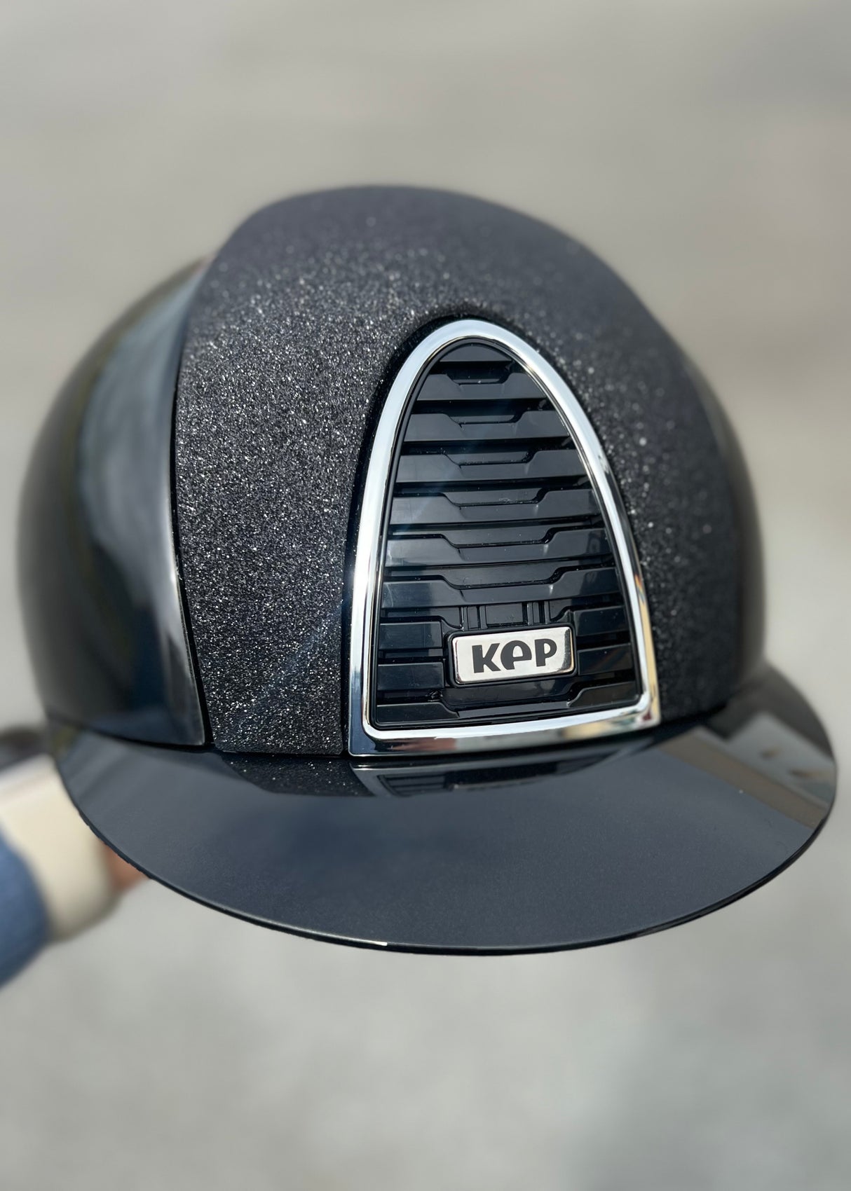 KEP Cromo 2.0 Helmet Shine Black - Star Black Front Panel