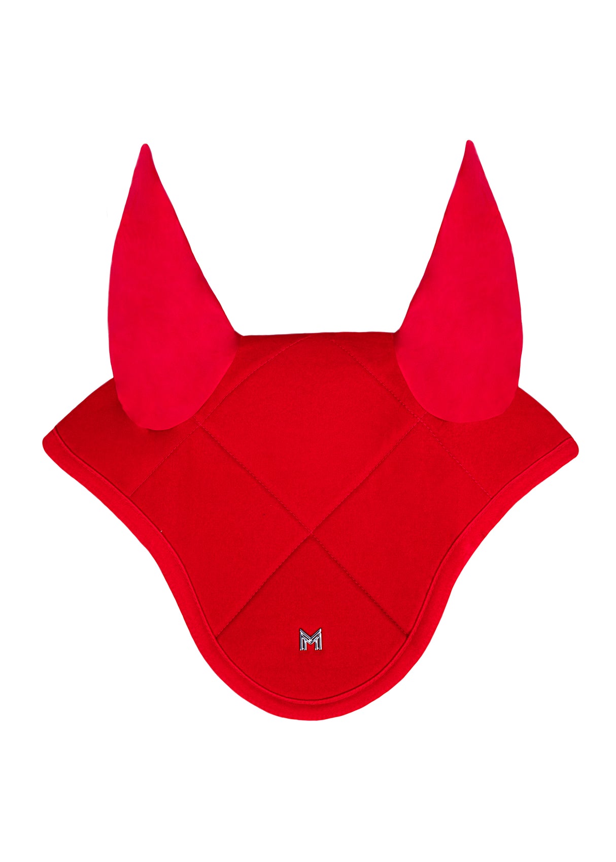 Maximilian Velvet Ear Bonnet Crimson