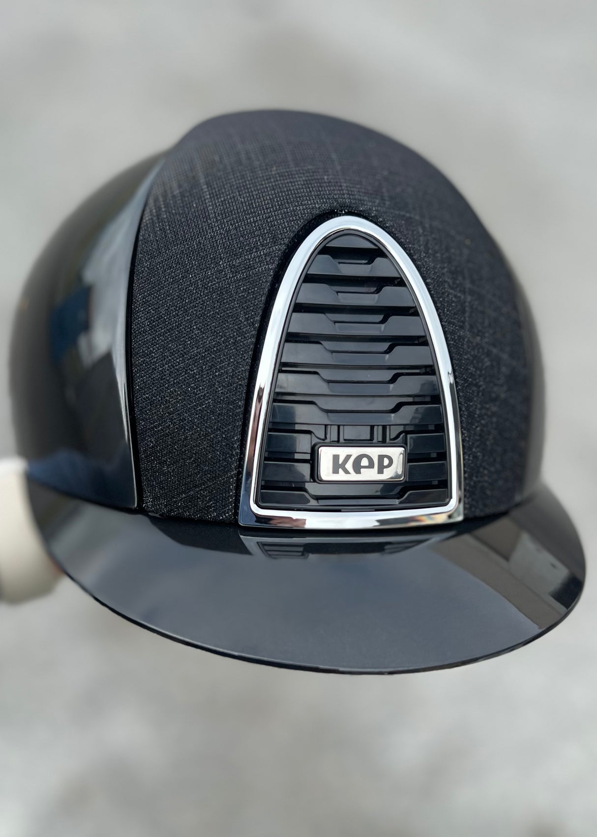 KEP Cromo 2.0 Helmet Shine Black - Galassia Black Front Panel