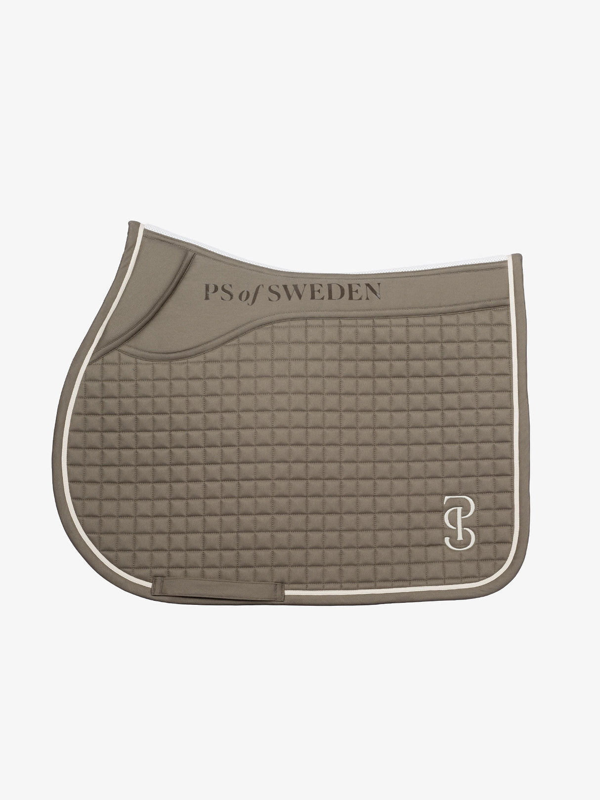 PS of Sweden Elite Jump Saddle Pad, Bandages & Ear Bonnet Misty Brown