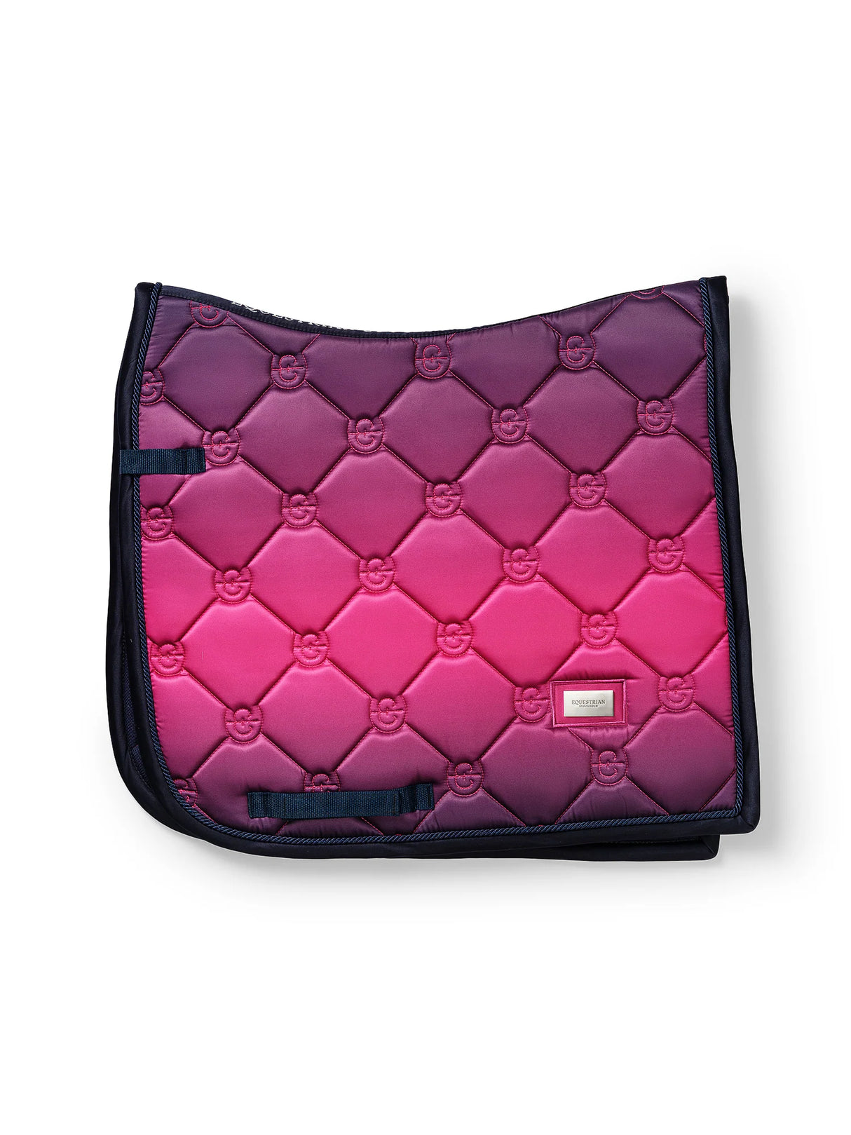 Equestrian Stockholm Dressage Saddle Pad Faded Fuchsia